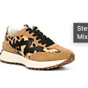 🔥 Steve Madden Campo-L Leopard Calf Hair Sneakers – Size 7 – Brand New! 🔥